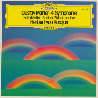 Gustav Mahler - Edith Mathis, Berliner Philharmoniker, Herbert von Karajan - 4. Symphonie (LP, Album)