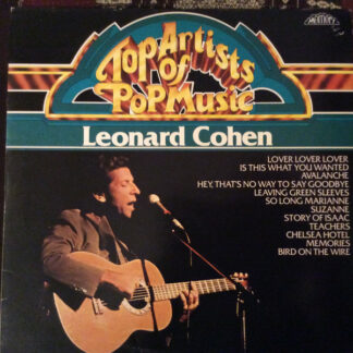 Leonard Cohen - Top Artists Of Pop Music (LP, Comp)