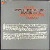 Johann Sebastian Bach, Gustav Leonhardt - Das Wohltemperierte Klavier, 1.+2. Teil (Box + 5xLP)