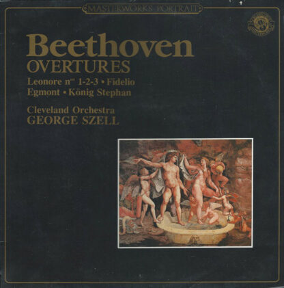 Beethoven* / Cleveland Orchestra* / George Szell - Overtures (LP, Comp, RE)