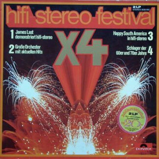 Various - Hifi Stereo Festival X4 (2xLP, Comp, P/Mixed)