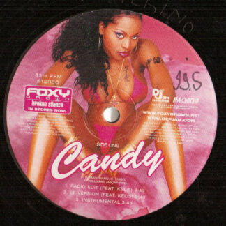 Foxy Brown - Candy (12", Promo, Pin)