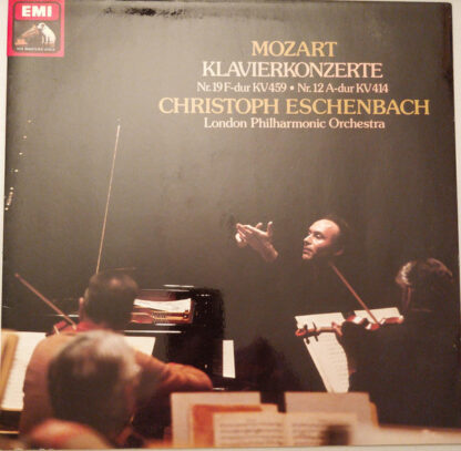 Mozart* - Christoph Eschenbach, London Philharmonic Orchestra* - Klavierkonzerte Nr. 19 F-Dur KV 459 • Nr. 12 A-Dur KV 414 (LP)