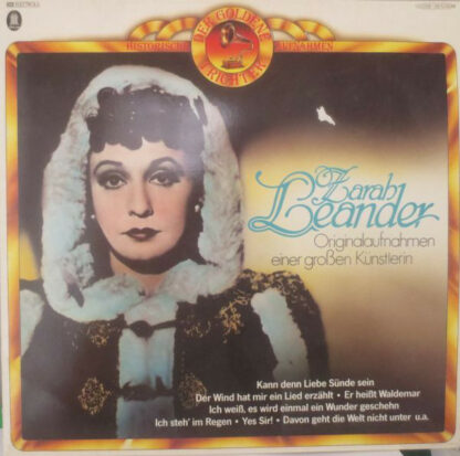 Zarah Leander - Originalaufnahmen Einer Großen Künstlerin (LP, Comp)
