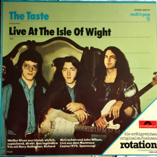 Taste (2) - Live At The Isle Of Wight (LP, Album, RE)