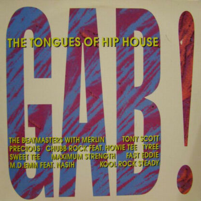 Various - Gab! - The Tongues Of Hip House (LP, Comp)