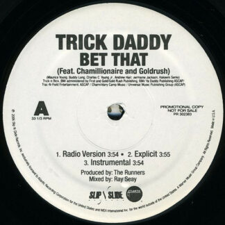 Trick Daddy - Boy (12", Promo)