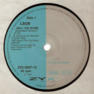 A Lighter Shade Of Brown* - Spill The Rhyme (12", Single)