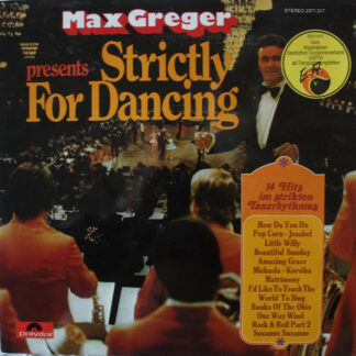 Max Greger - Strictly For Dancing (LP, Album)