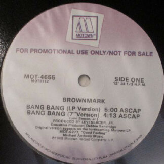 Brownmark - Bang Bang (12", Promo)