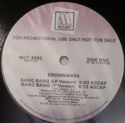 Brownmark - Bang Bang (12", Promo)
