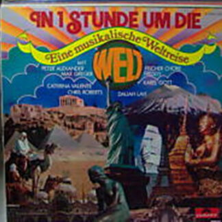 Various - In 1 Stunde Um Die Welt - Eine Musikalische Weltreise (LP, Comp, Club, S/Edition)