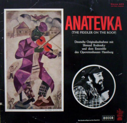 Shmuel Rodensky - Anatevka (The Fiddler On The Roof) (LP, Album, Club)