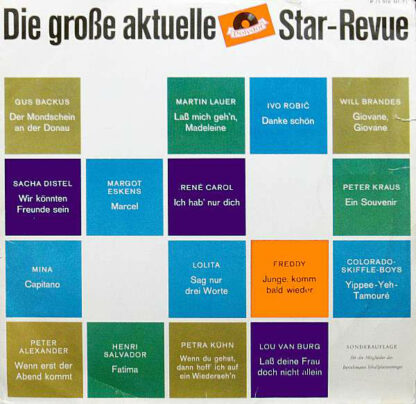 Various - Die Große Aktuelle Polydor-Star-Revue 6. Folge (LP, Comp, Mono, Club)