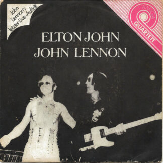 Elton John, John Lennon - Elton John / John Lennon (7", EP, Dar)
