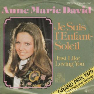 Anne-Marie David - Je Suis L'Enfant-Soleil (7", Single)