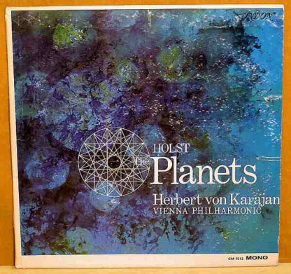 Holst* - Herbert von Karajan, Vienna Philharmonic* - The Planets (LP, Album, Mono)