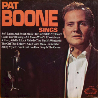 Pat Boone - Pat Boone Sings (LP, Album, RE)