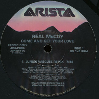 M.C. Sar & The Real McCoy* - Let's Talk About Love (12")