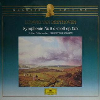 Ludwig van Beethoven (1770 - 1827) Berliner Philharmoniker ● Herbert Von Karajan - Symphonie Nr. 9 D-Moll Op. 125 (LP, Album, RE)
