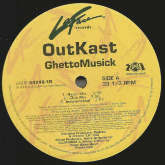 OutKast - Ghetto Musick (12", Promo)