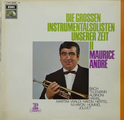 Maurice André - Die Grossen Instrumentalsolisten Unserer Zeit II (LP, Comp, Gat)