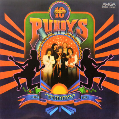 Puhdys - 10 Wilde Jahre (1969-1979) (LP, Album, Red)