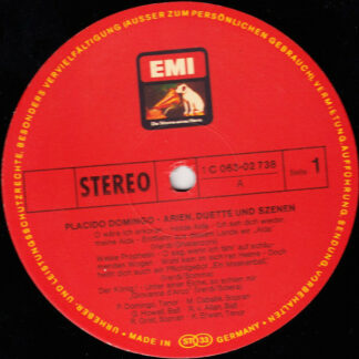 Placido Domingo - Arien, Duette Und Szenen (LP, Comp)