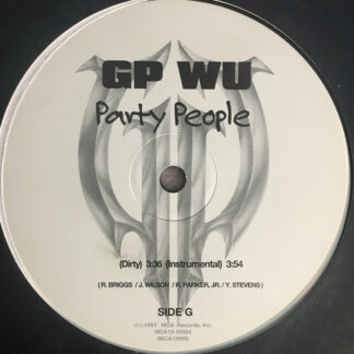 GP Wu - Party People (12")