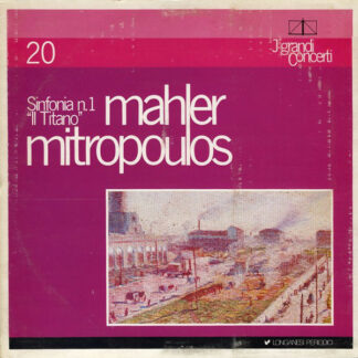 Mahler*, Mitropoulos* - Sinfonia N.1 "Il Titano" (LP, Mono)