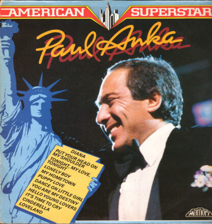 Paul Anka - American Superstars (LP, Comp)