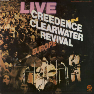 Creedence Clearwater Revival - Live In Europe (2xLP, Album, Gat)
