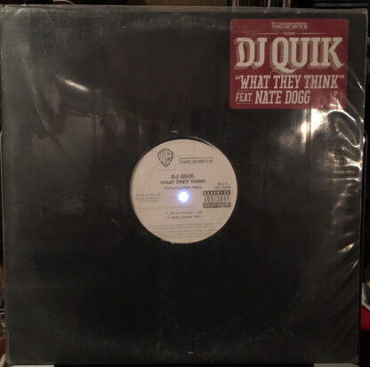 DJ Quik - What They Think (12", Promo)