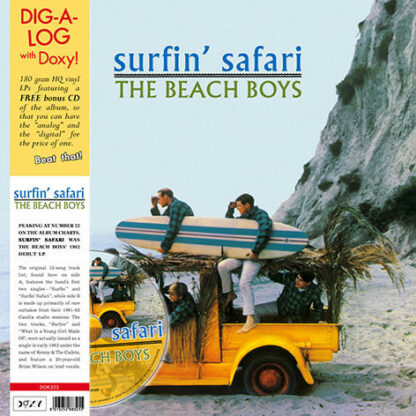The Beach Boys - Surfin' Safari (LP, Album, RE + CD, Album, CD )