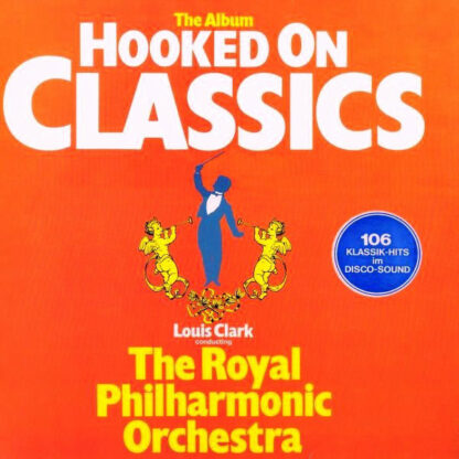 Louis Clark Conducting The Royal Philharmonic Orchestra* - Hooked On Classics (LP, Album, Red)