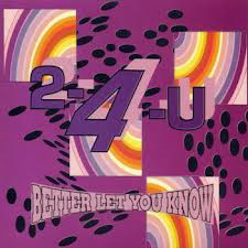 Two 4 You - Better Let You Know (12")