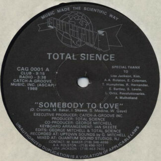 Total Sience* - Somebody To Love (12")