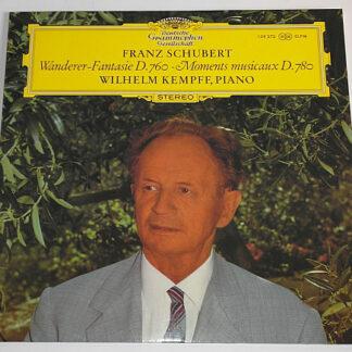 Franz Schubert, Wilhelm Kempff - Wanderer-Fantasie D.760 Moments Musicaux D.780 (LP)