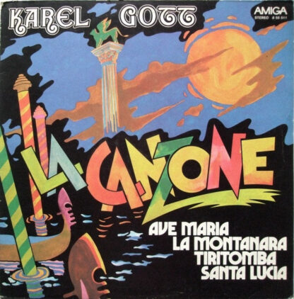 Karel Gott - La Canzone (LP, Album, Red)