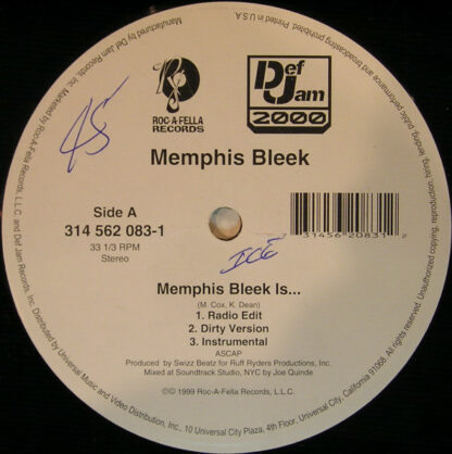 Memphis Bleek - Memphis Bleek Is... / Murda 4 Life (12")