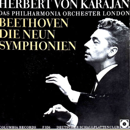 Herbert von Karajan - Philharmonia Orchestra - Die Neun Symphonien (7xLP, Comp, Box)
