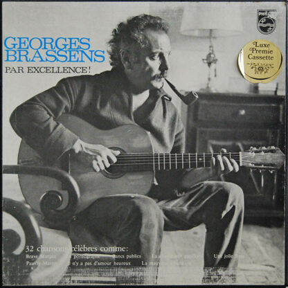 Georges Brassens - Georges Brassens Par Excellence! 32 Chansons Célèbres (2xLP, Comp + Box)