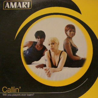 Amari - Callin' (Will You Players Ever Learn?) (12", Promo)