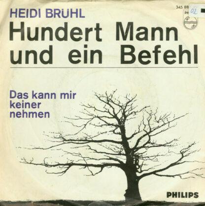 Heidi Brühl - Hundert Mann Und Ein Befehl (7", Single, Mono)