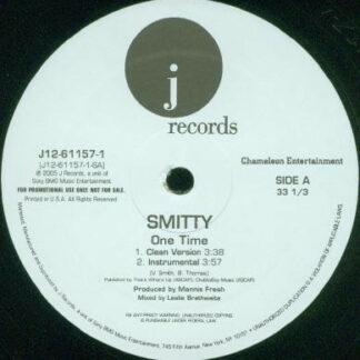 Smitty (7) - One Time (12", Promo)