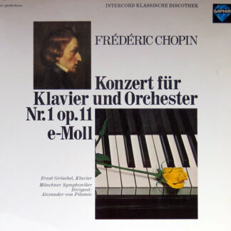 Frédéric Chopin, Ernst Gröschel, Münchner Symphoniker (2), Alexander von Pitamic - Konzert Für Klavier Und Orchester Nr.1 Op.11 E-moll (LP)