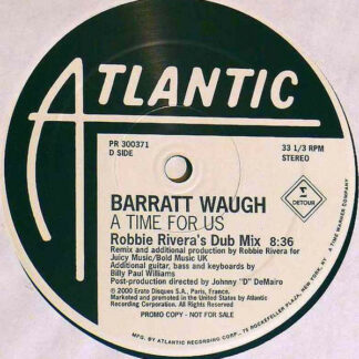 Barratt Waugh - A Time For Us (2x12", Promo)