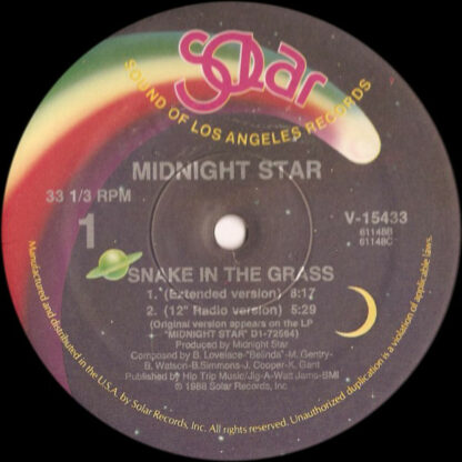 Midnight Star - Snake In The Grass (12")
