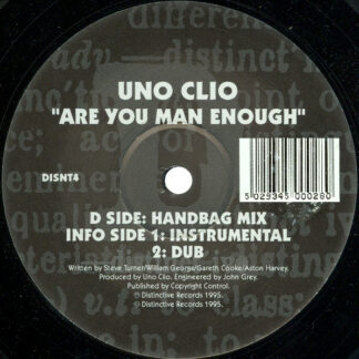 Uno Clio - Are You Man Enough (12")