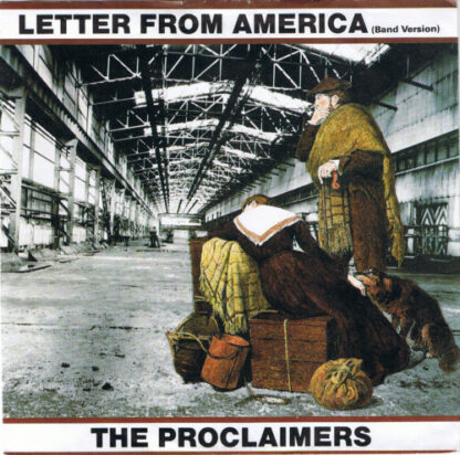 The Proclaimers - Letter From America (Band Version) (7", Single)